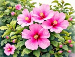 2025年重瓣木槿花的花语