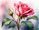 玫瑰花的芽长什么样子