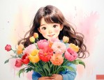 女孩子过生日买什么花