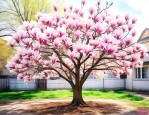 院子里种玉兰花树好不好