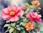 2025年12个月每月的花