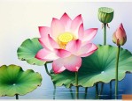佛手拿莲花是什么意思