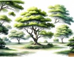 五大园林树种