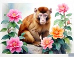 属猴的家里养什么花好