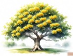 18公分桂花树