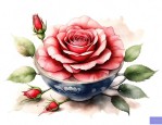 普洱茶玫瑰花