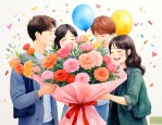 朋友生日送几朵花合适