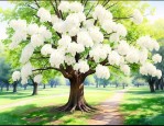 白果树的花是什么样子