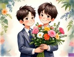 2025年送男孩子送什么花