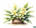铁皮石斛花干