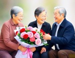 给长辈过生日送什么花