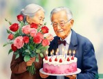 爷爷生日可以送鲜花吗