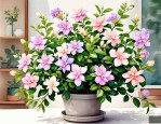 2025年怎样养双色茉莉花