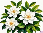 2025年夏天的栀子花花语
