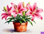 盆栽百合花夏天怎么养