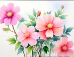 花开放的样子写一段话