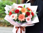 长辈生日花束送什么花