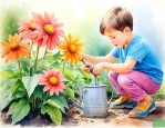夏天什么时间给花浇水好
