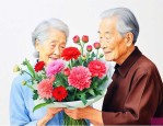 80岁老人生日送什么花