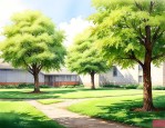 院子里种梧桐树风水好吗