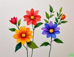 2025年简单的手工制作花