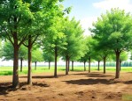 一亩地能种多少棵国槐