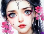花千骨的眼睛怎么瞎的