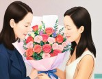 女性同事生日送什么花