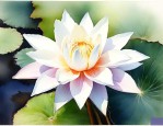 芬陀利花代表什么意思