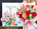 妈妈生日适合送什么花