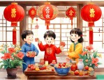 春节家里放什么花最好