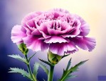 紫边康乃馨花语是什么