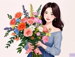 2025年闺蜜花束生日礼品
