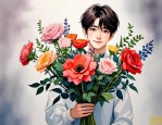 2025年暗恋的人送什么花