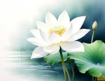 白荷花的句子唯美诗句