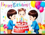 给小孩生日祝福的话语