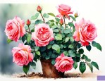 爬藤月季花的养殖方法