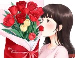 情人节给老婆送什么花