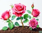 玫瑰花种子多少天发芽