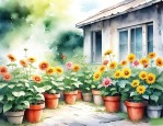夏天室外适合种什么花