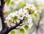 2025年梨花是什么开的花