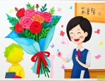 六年级毕业送老师什么花