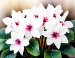 白色仙客来花语和寓意