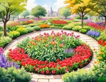 2025年花坛里种什么植物