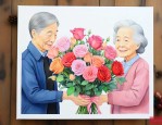 生日送什么花给长辈好