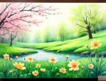 春天有什么花是绿色的