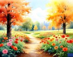 秋天适合种什么花室外