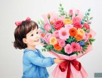 给女儿生日送什么花合适