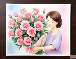 送老婆鲜花送什么花好