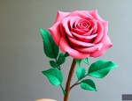 玫瑰花橡皮泥手工制作